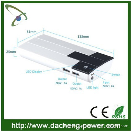 2015 hot selling universal smartphone portable piano power bank 16800mah